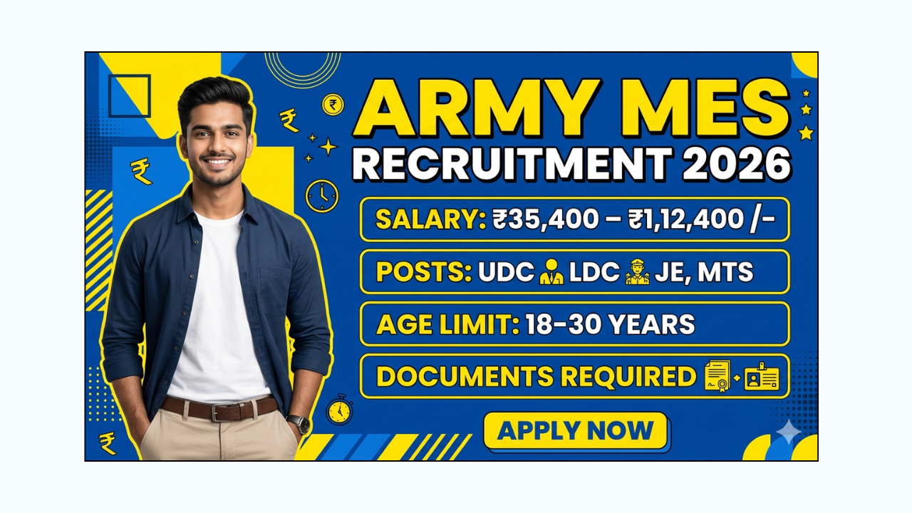 Army MES Recruitment 2026
