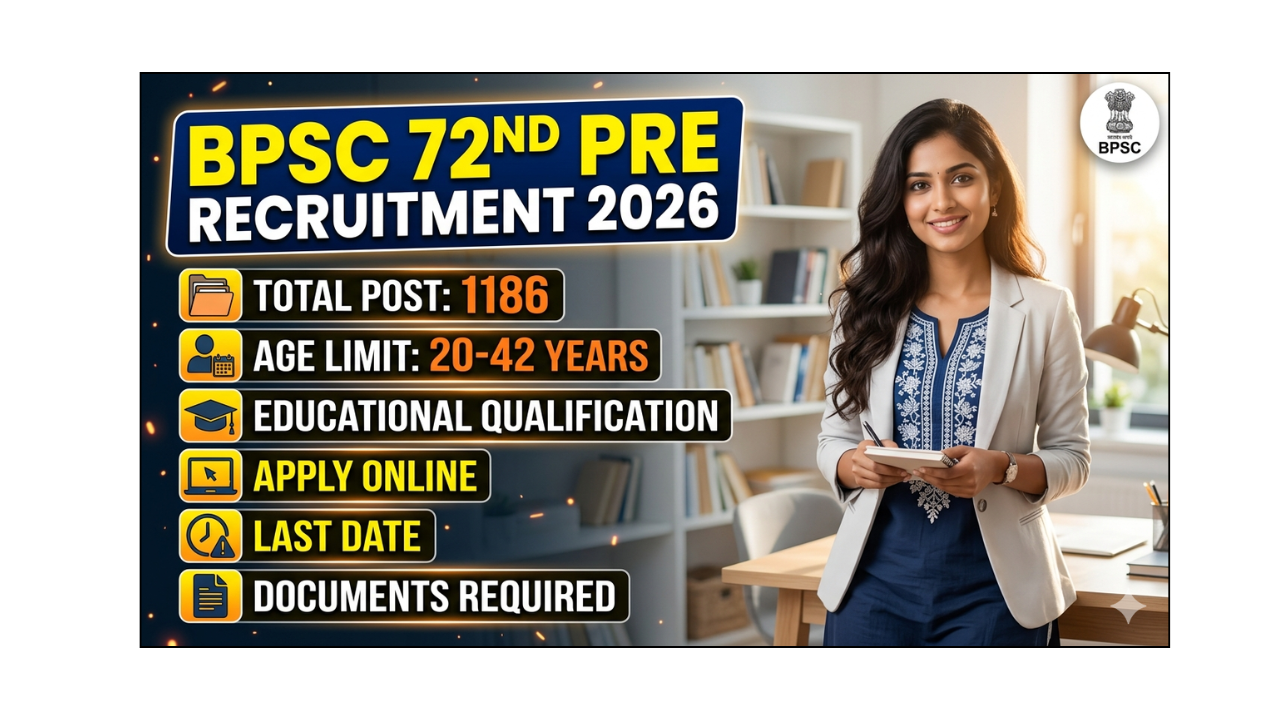BPSC 72nd Pre Recruitment 2026