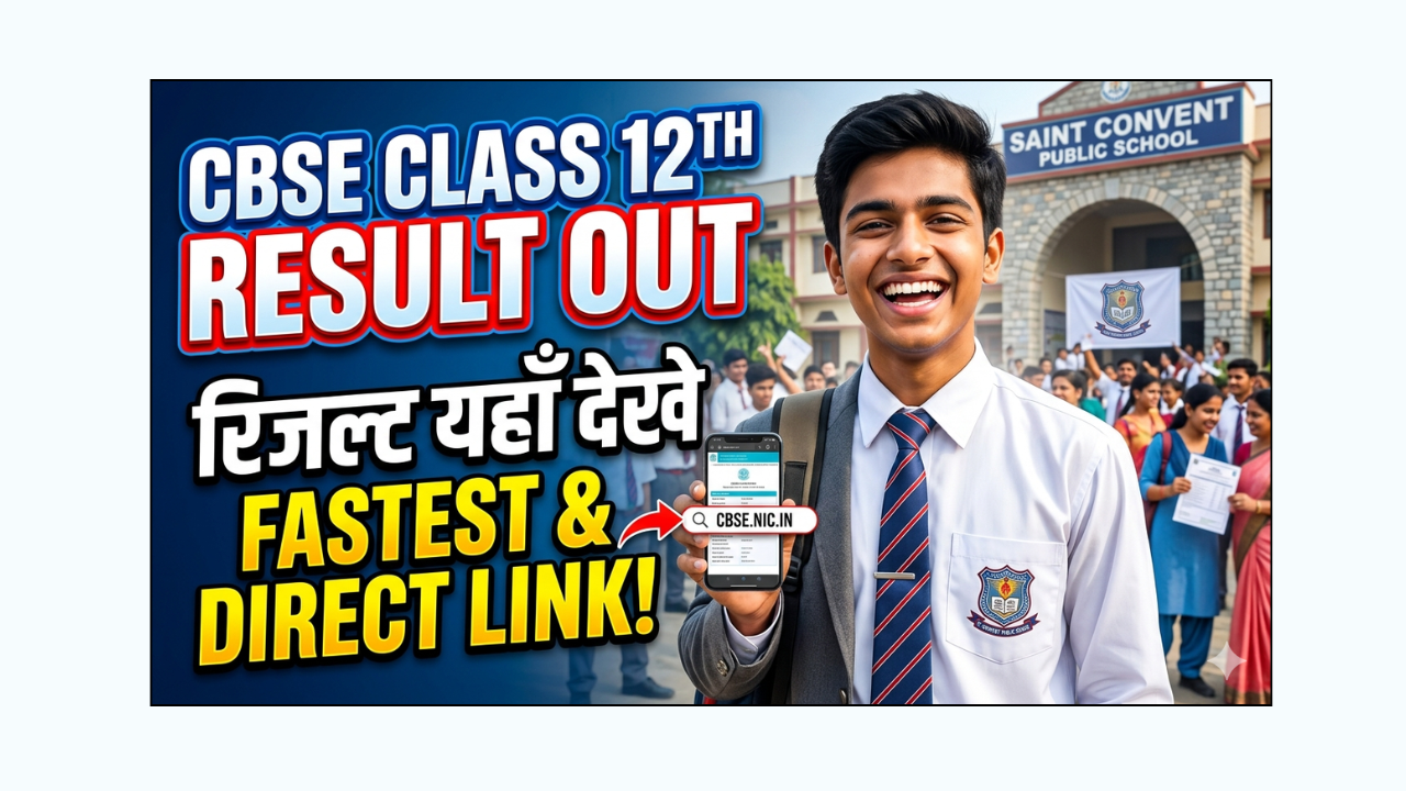 CBSE CLASS 12TH RESULT OUT 2026