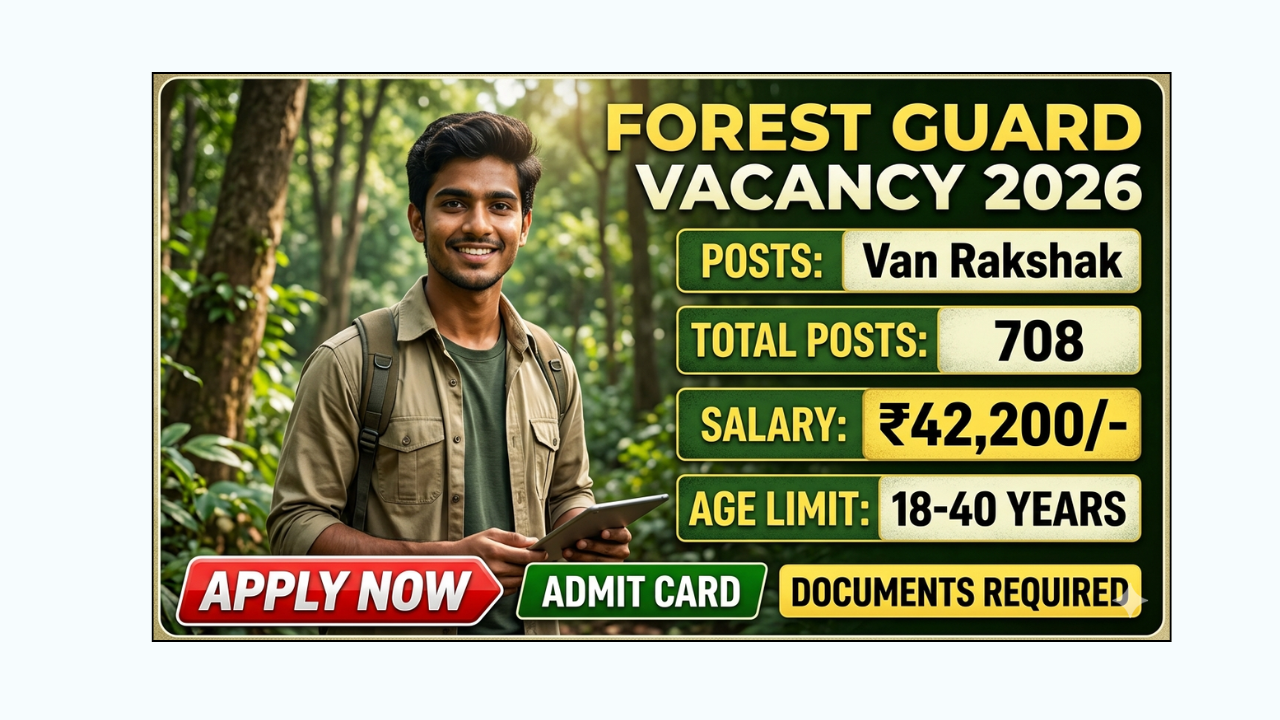 UPSSSC Forest Guard Recruitment 2026