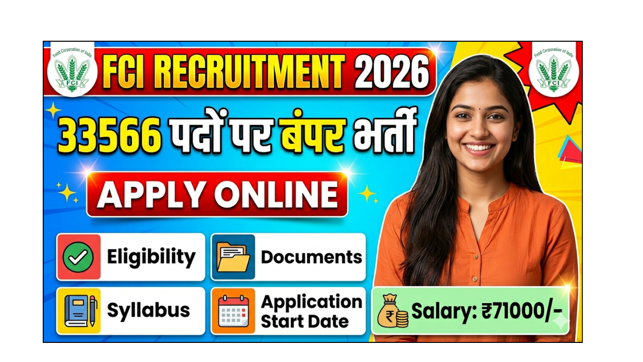 fci recruitment 2026