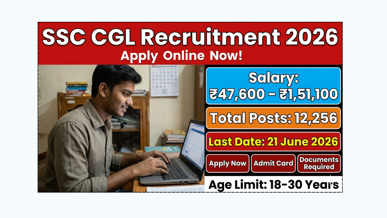 ssc cgl recruitment apply online