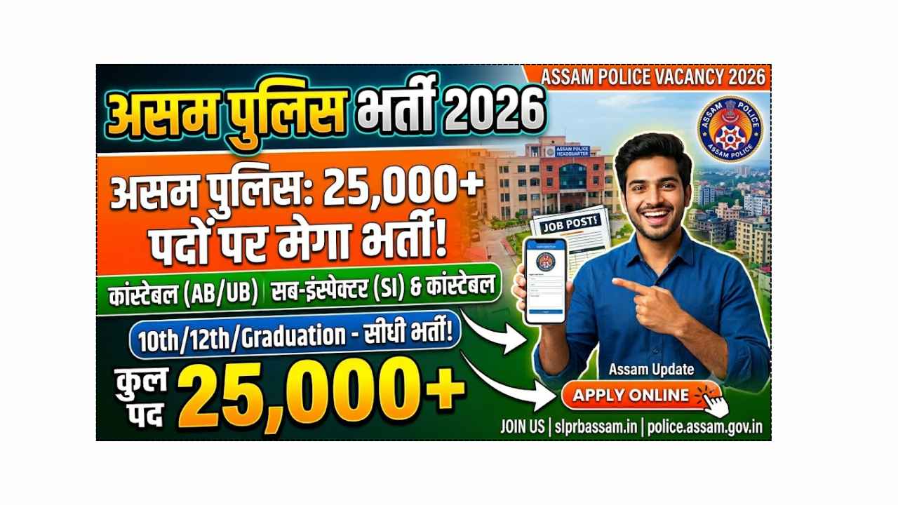 ASSAM POLICE VACANCY 2026