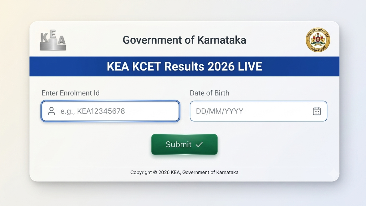 KCET Result 2026 Date and Time Out