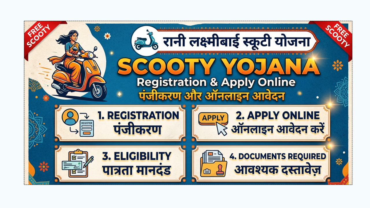 Rani Lakshmi Bai Scooty Yojana Registration Apply Online Up 2026